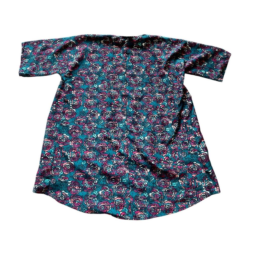 Girls Teen/Youth Green Sheer Floral Kimono Open Cardigan Size 3 XS/S Kidcore - Picture 7 of 8